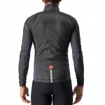 Giacca Antivento Castelli Squadra Stretch Jacket Light Black/dark Gray