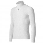 Maglia Intima Manica Lunga Silverskin Collo Alto Warm Pearl Grey