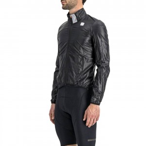 Giubbino Antivento Sportful Hot Pack Easylight Jacket Black