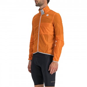 Giubbino Antivento Sportful Hot Pack Easylight Jacket Orange Sdr