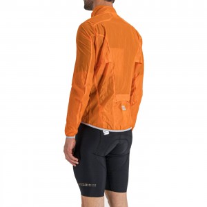 Giubbino Antivento Sportful Hot Pack Easylight Jacket Orange Sdr