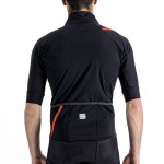 Giubbino Sportful Fiandre Pro Jacket Short Sleeve Black