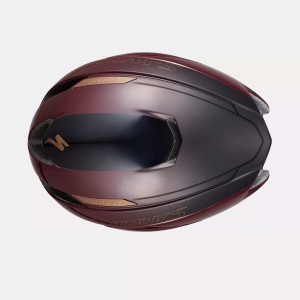 Casco Specialized S-works Evade Ii Gloss Maroon / Matte Black