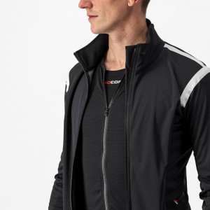 Giacca Castelli Alpha Ros 2 Light Jacket Light Black/white-black