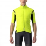 Giacca Castelli Gabba Ros 2 Jacket Electric Lime/dark Grey