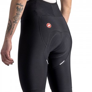 Salopette Invernale Donna Castelli Free Aero Rc W Dt Bibtight Black