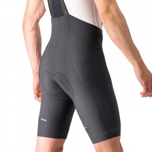 Salopette Estiva Castelli Espresso Bibshort Dark Gray