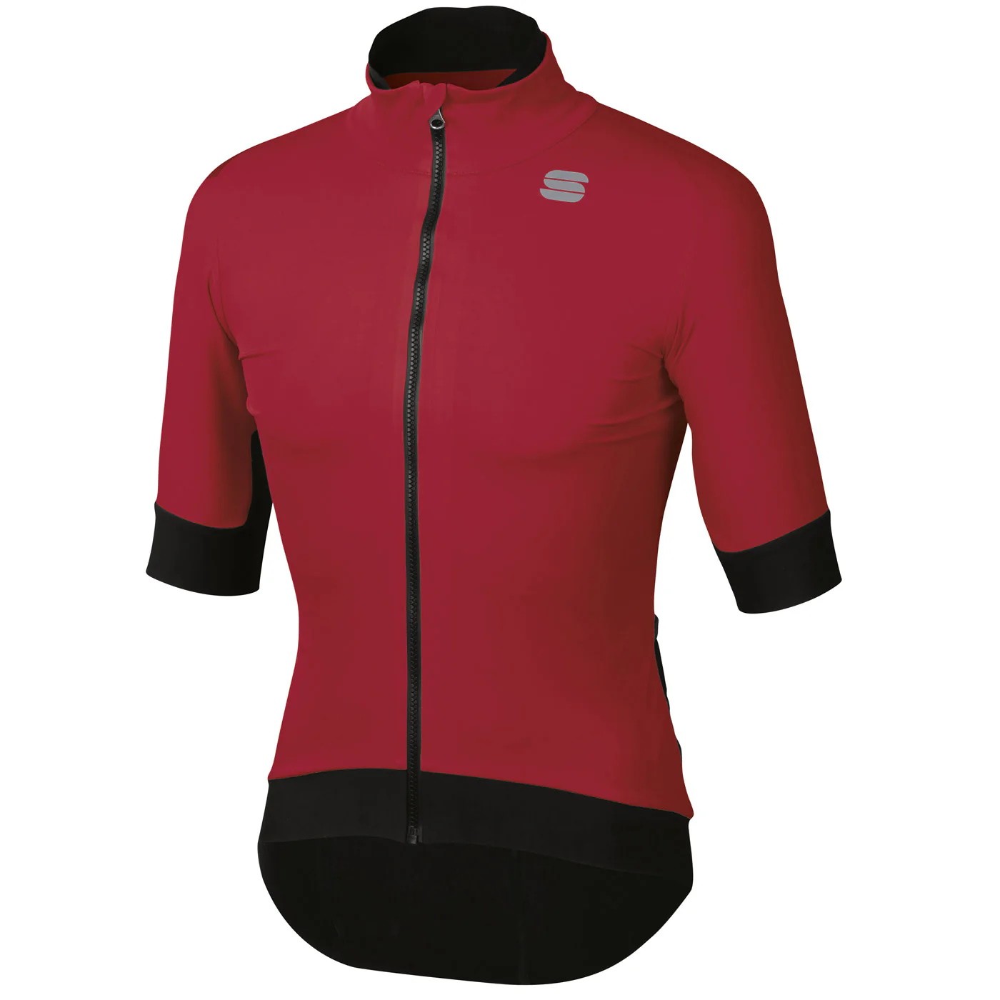 Giubbino Sportful Fiandre Pro Jacket Short Sleeve Red Rumba