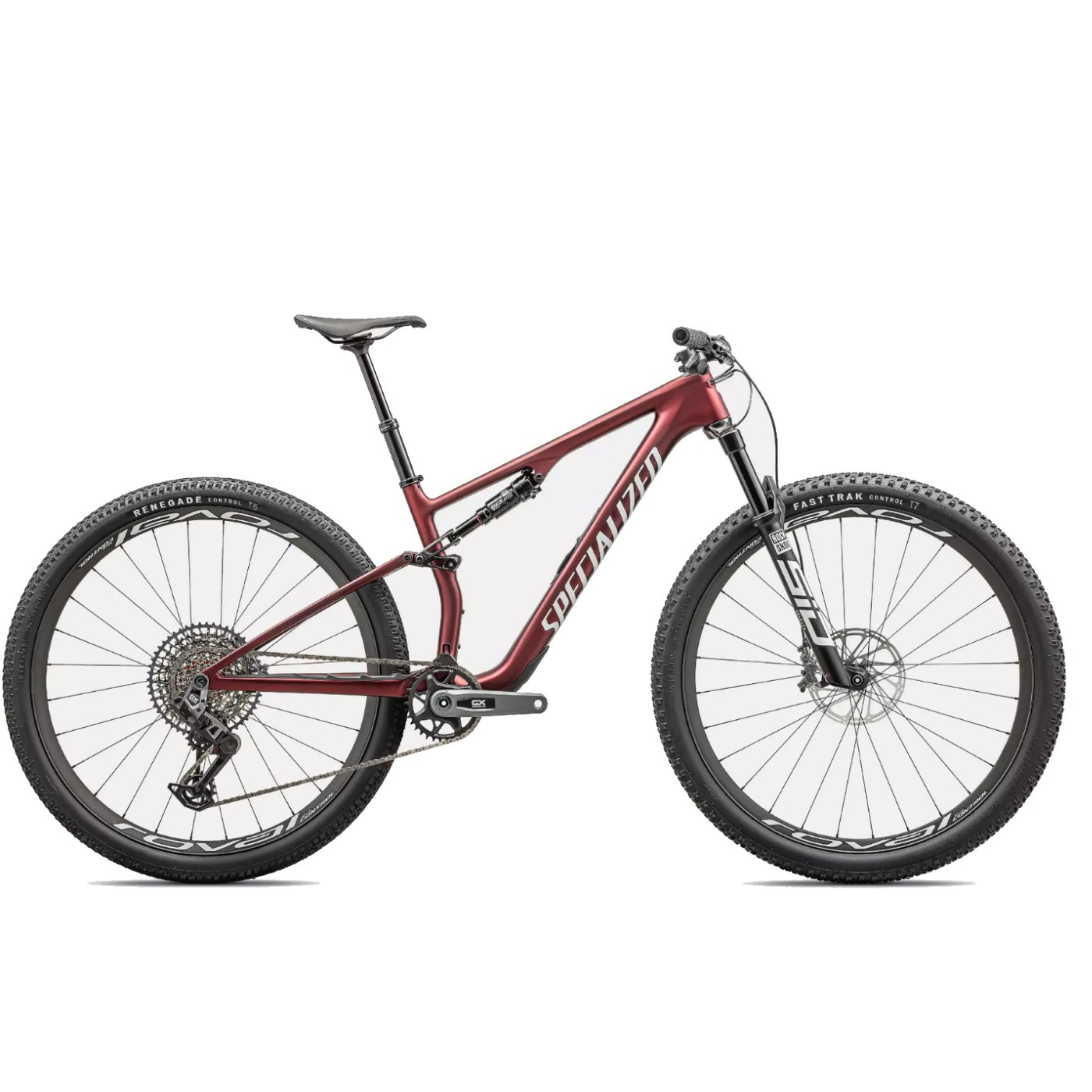 Bicicletta Specialized Epic 8 Expert Satin Red Sky / White