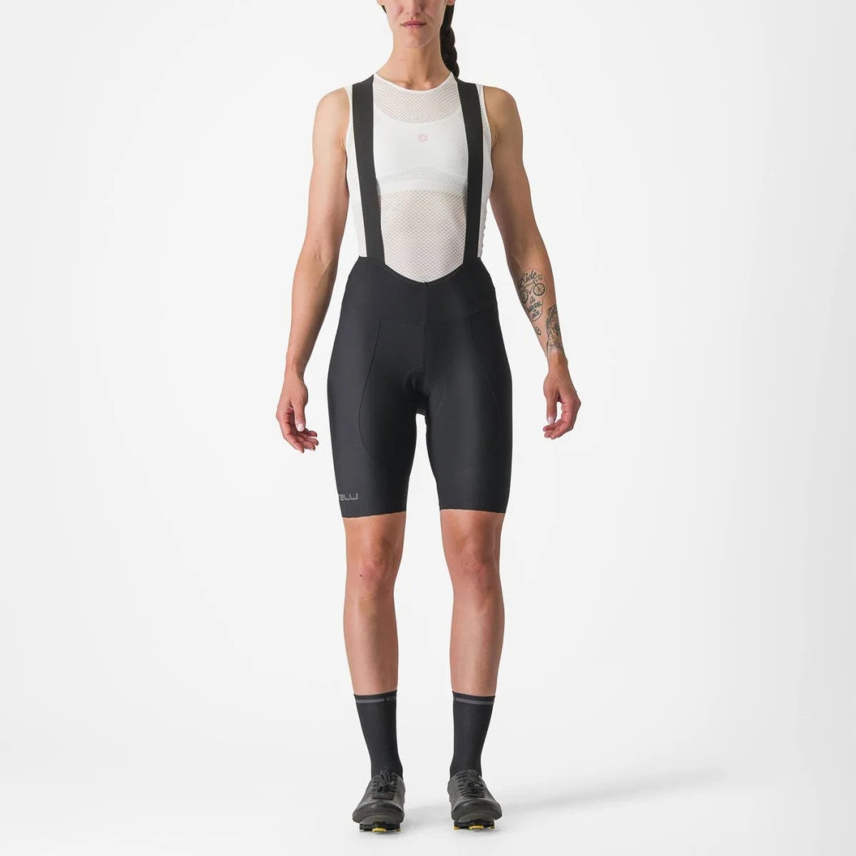 Salopette Estiva Donna Espresso Bibshort