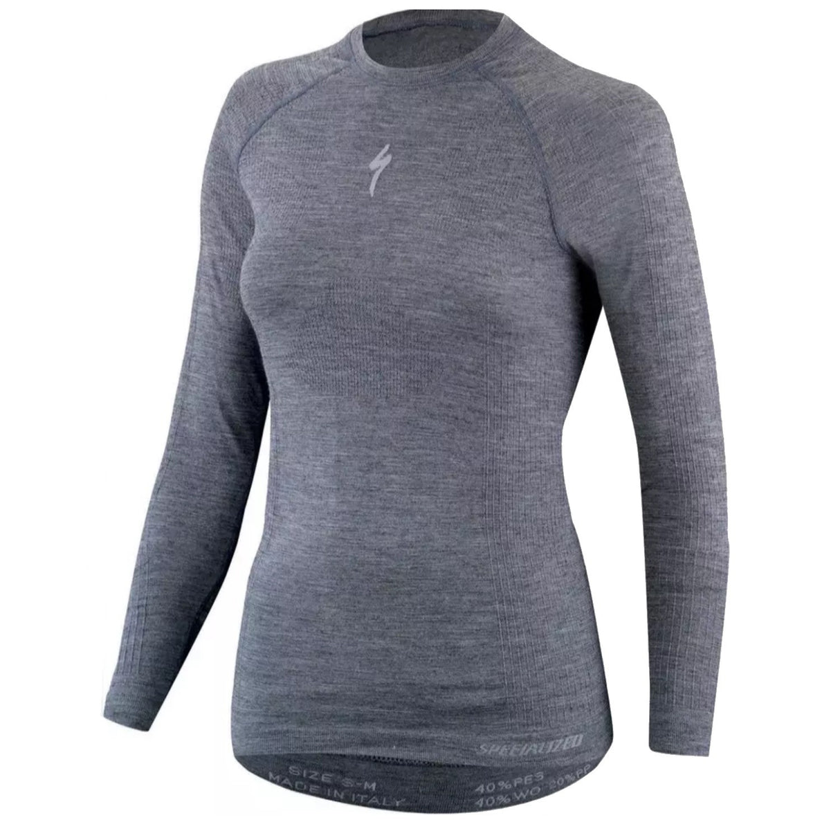 Maglia Intima Invernale Donna Manica Lunga Seamless Merino