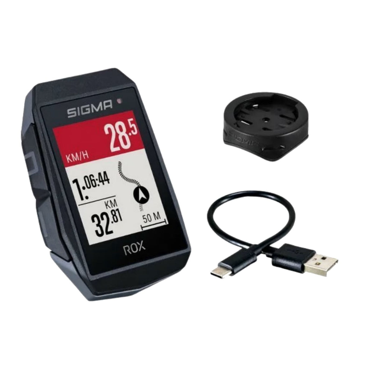 Ciclocomputer Rox 11.1 Evo + Fascia Cardio