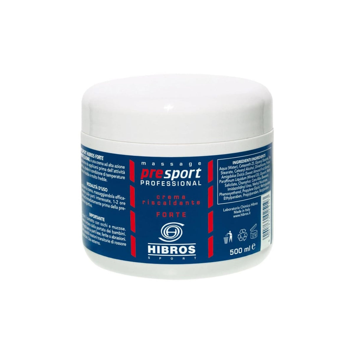 Crema Presport Riscaldante Forte