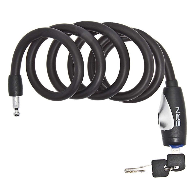 Lucchetto Brn A Spirale Jumbo Nero